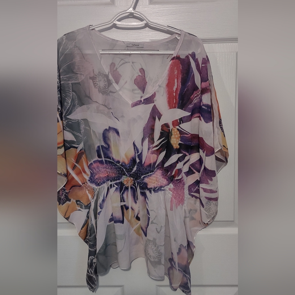 Floral Sheer Blouse